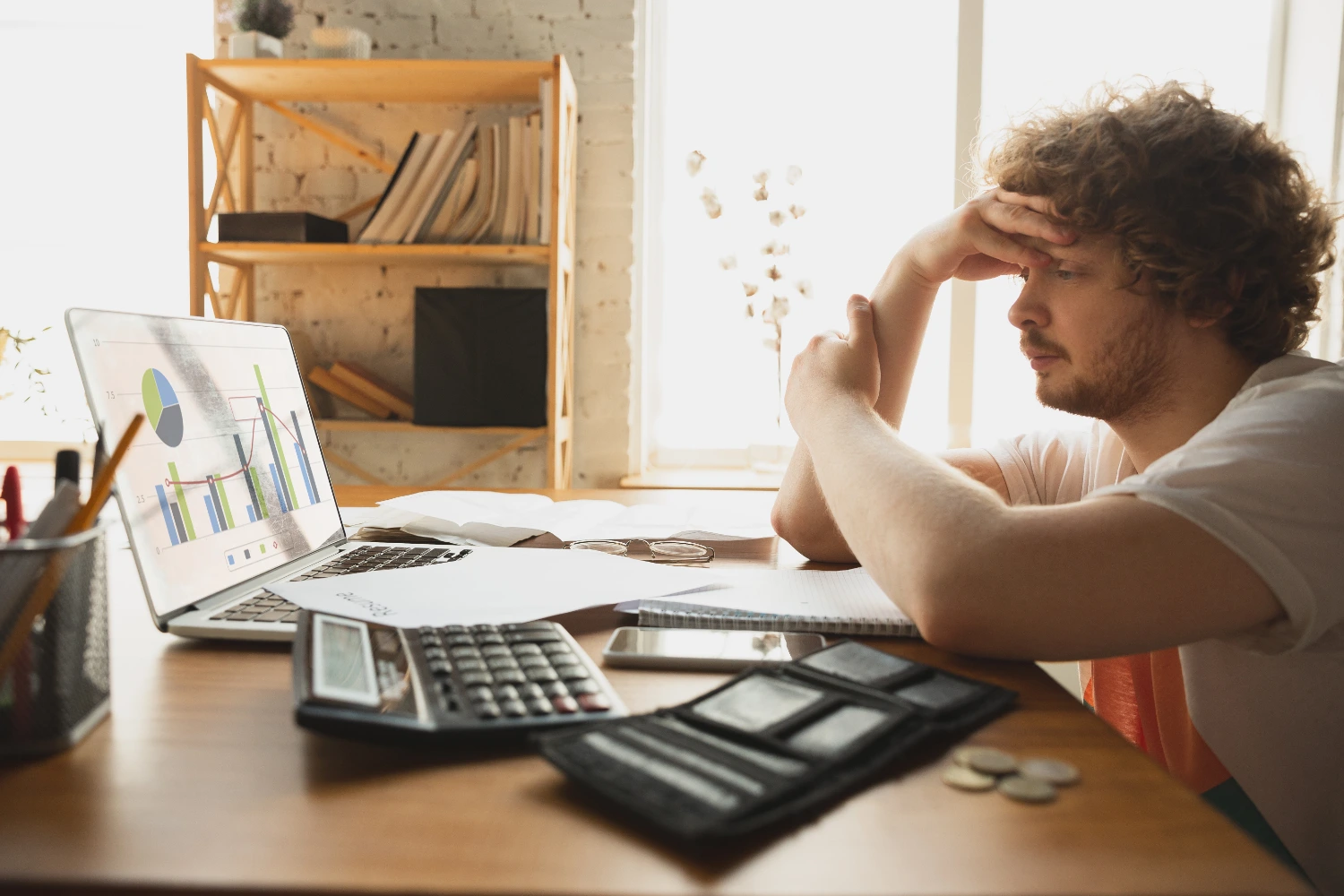 Illustration of breaking bad financial habits, showing a person overcoming poor money management and adopting positive financial practices.